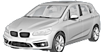 BMW F45 P1832 Fault Code
